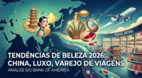 Descubra as tendências de beleza para 2026: China em alta, luxo em recuperação e varejo de viagens