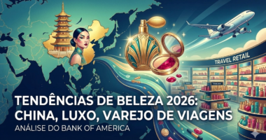 Descubra as tendências de beleza para 2026: China em alta, luxo em recuperação e varejo de viagens
