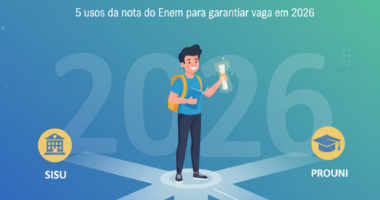 Fiz o Enem, e agora? 5 usos da nota do Enem para garantir vaga em 2026, do SISU e Prouni ao Fies e inscrições em universidades no exterior